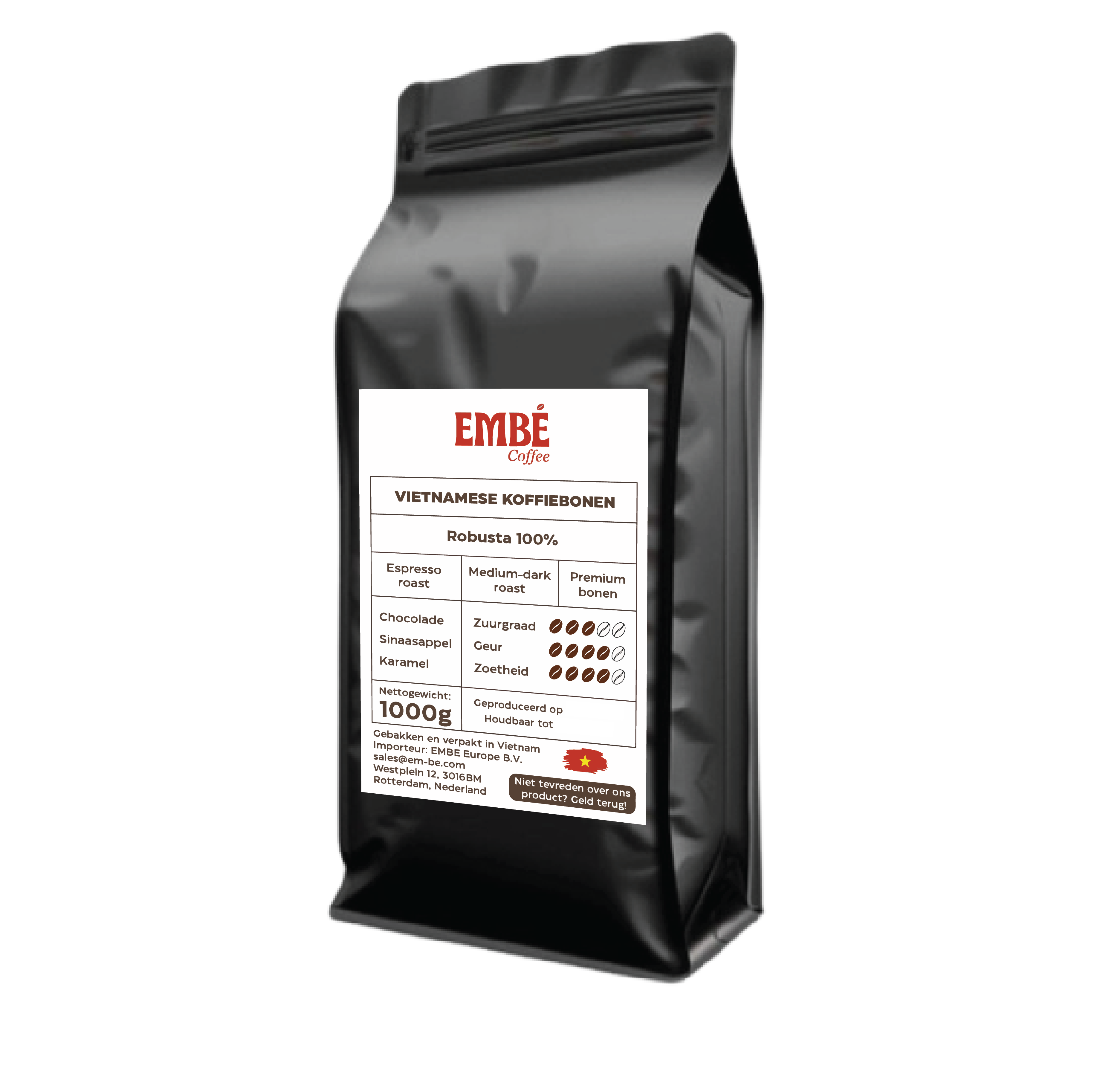 100% Robusta, 1 kg